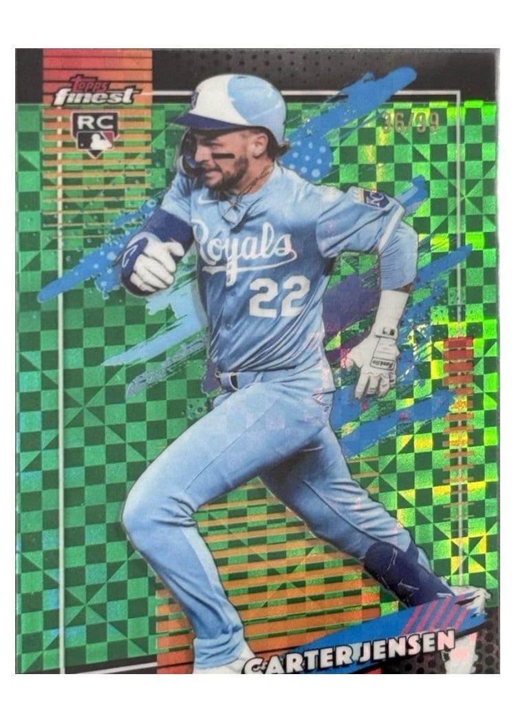 2026 Topps Finest Carter Jensen #124 card