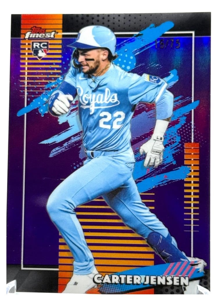 2026 Topps Finest Carter Jensen #124 card