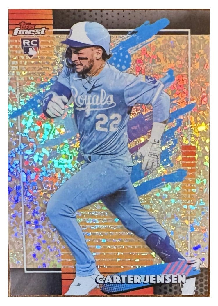 2026 Topps Finest Carter Jensen #124 card