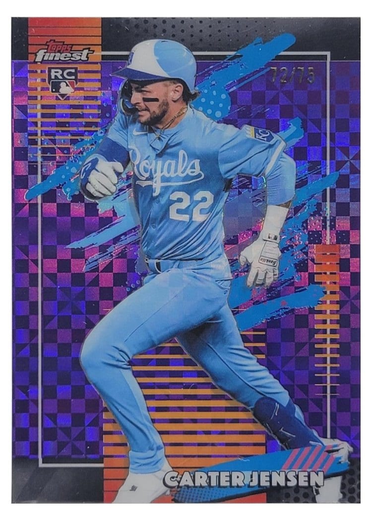 2026 Topps Finest Carter Jensen #124 card