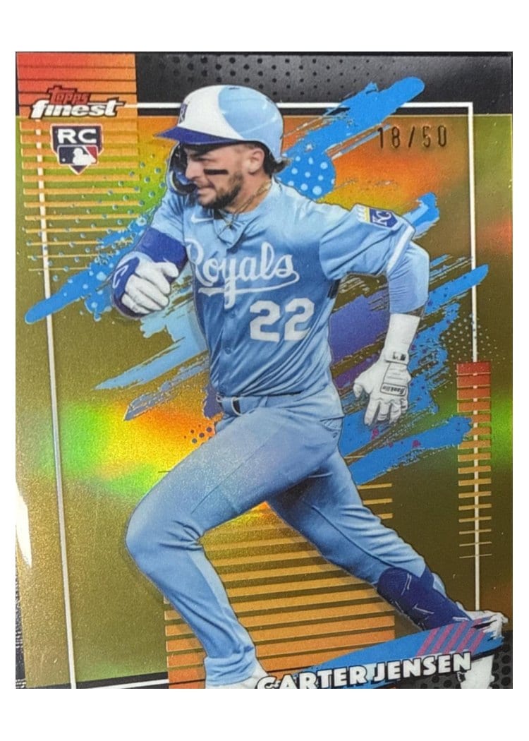 2026 Topps Finest Carter Jensen #124 card