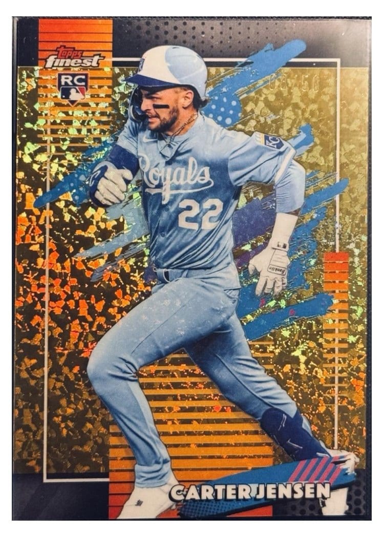 2026 Topps Finest Carter Jensen #124 card