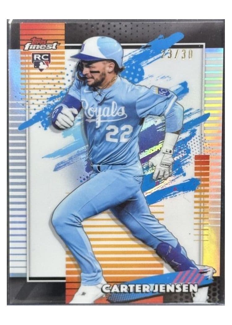 2026 Topps Finest Carter Jensen #124 card