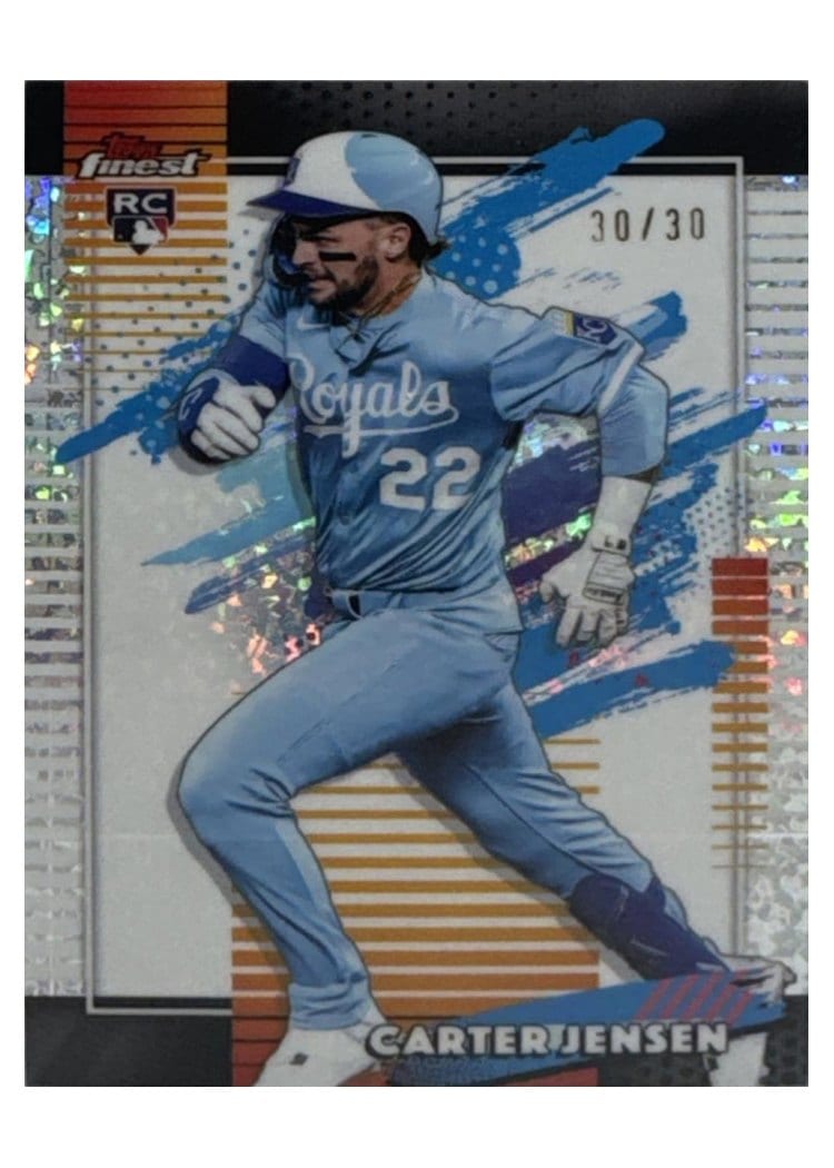 2026 Topps Finest Carter Jensen #124 card