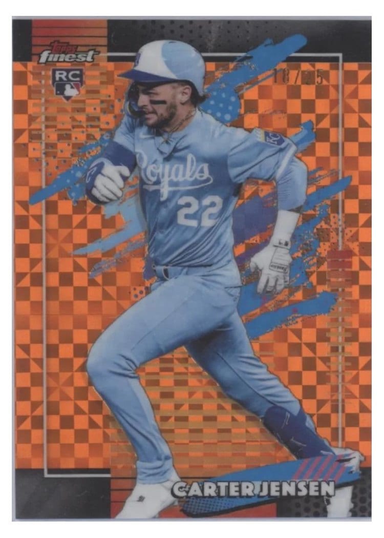 2026 Topps Finest Carter Jensen #124 card