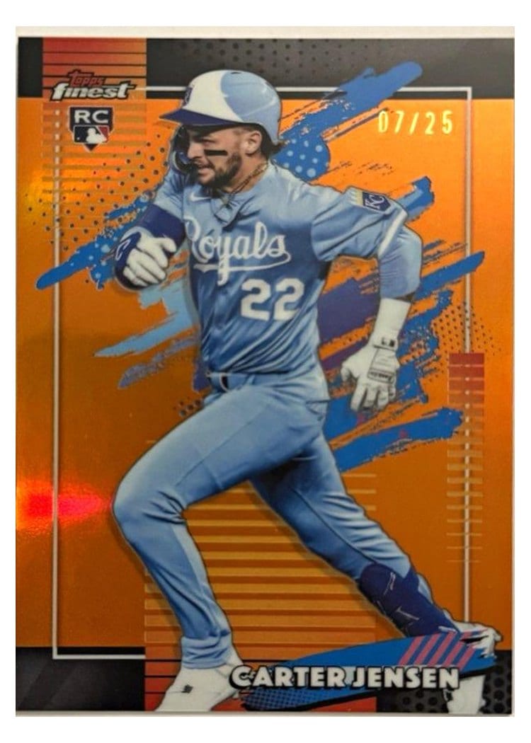 2026 Topps Finest Carter Jensen #124 card