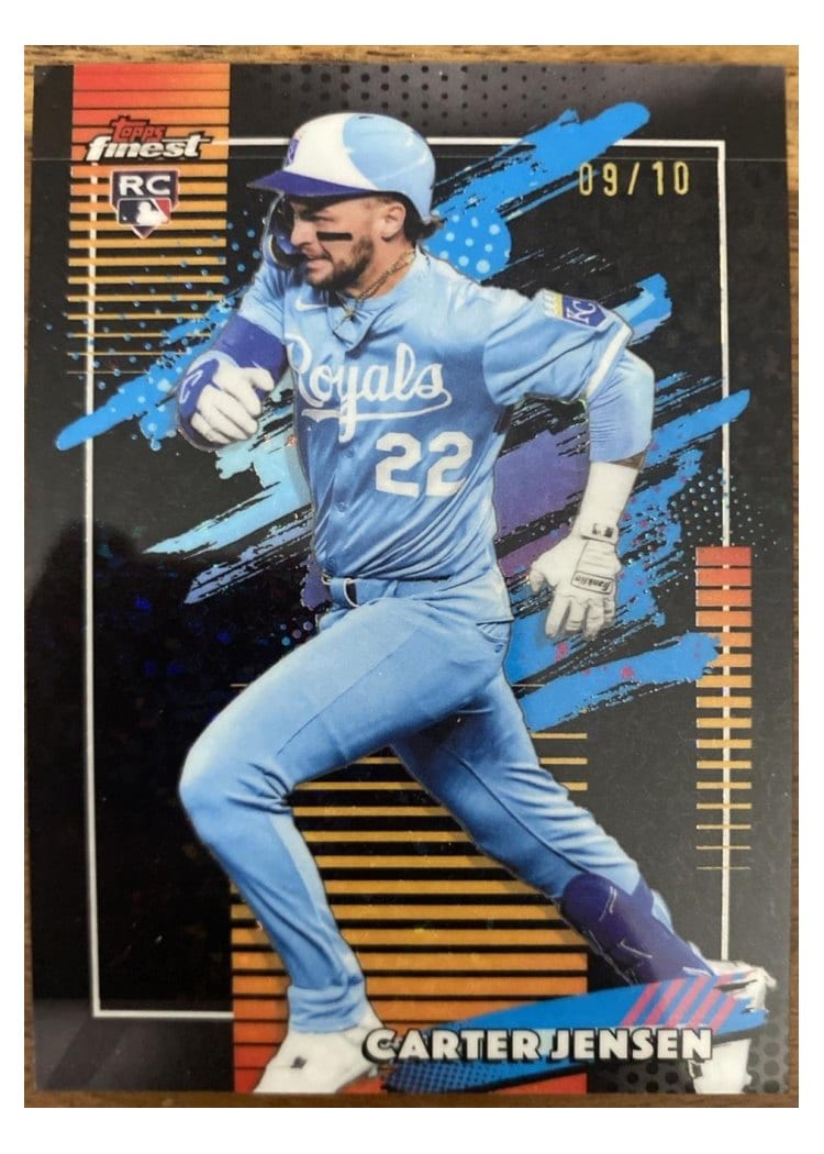 2026 Topps Finest Carter Jensen #124 card