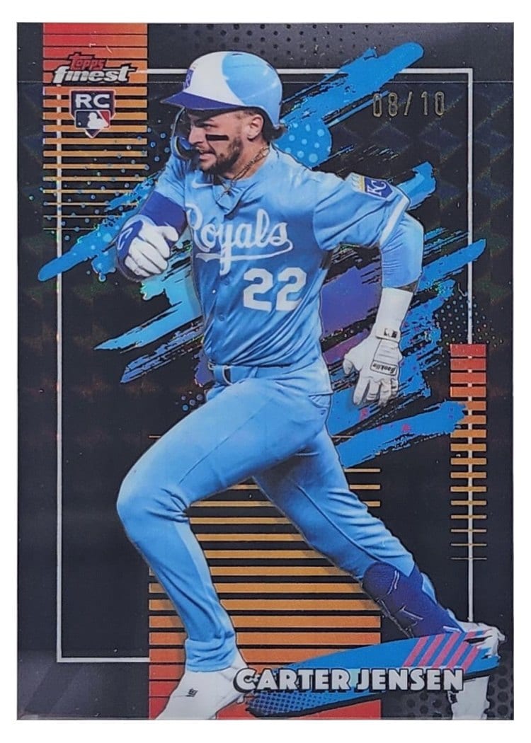 2026 Topps Finest Carter Jensen #124 card