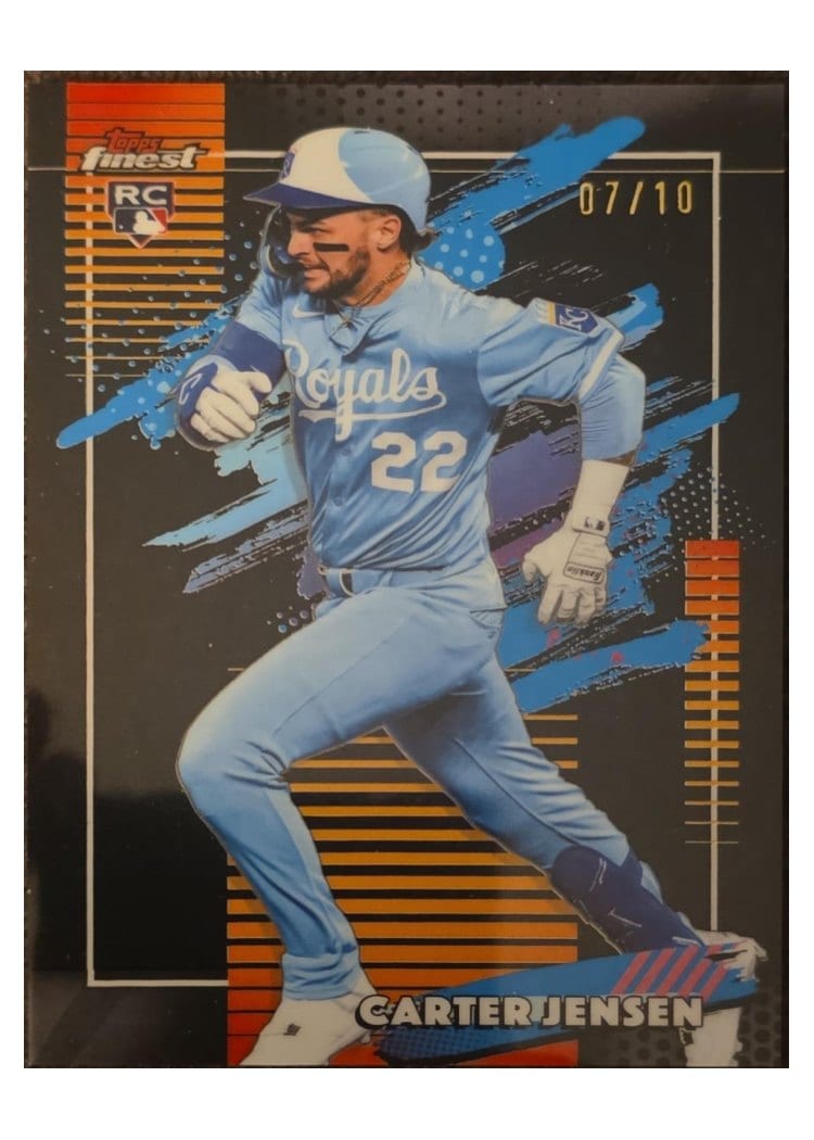 2026 Topps Finest Carter Jensen #124 card