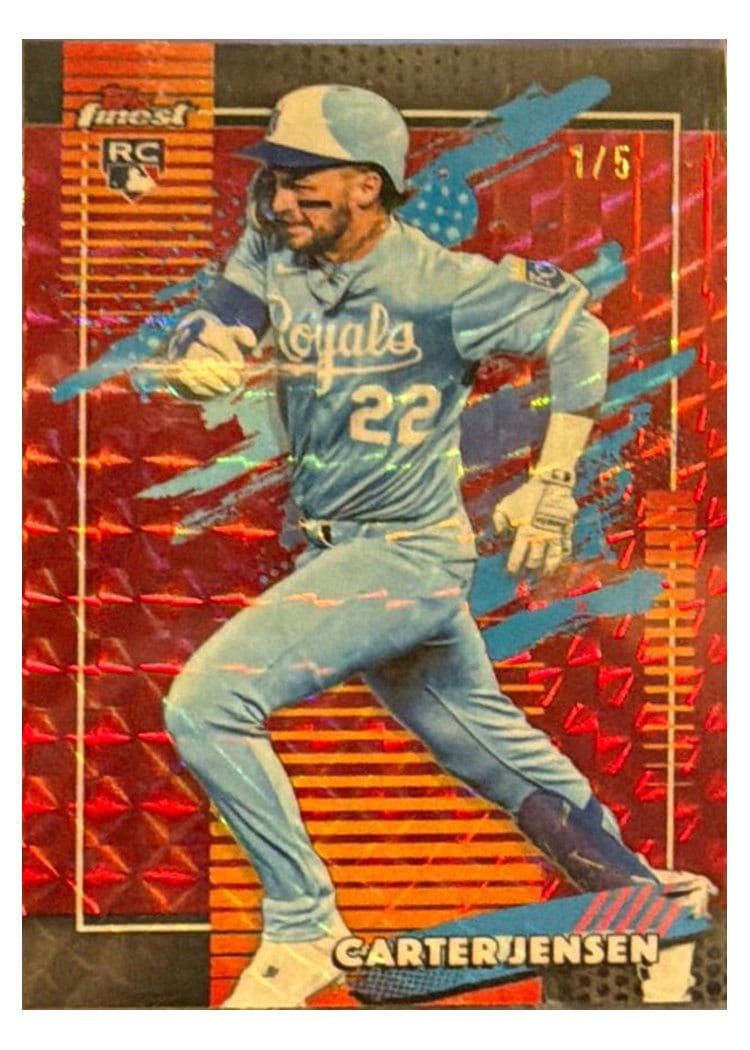 2026 Topps Finest Carter Jensen #124 card