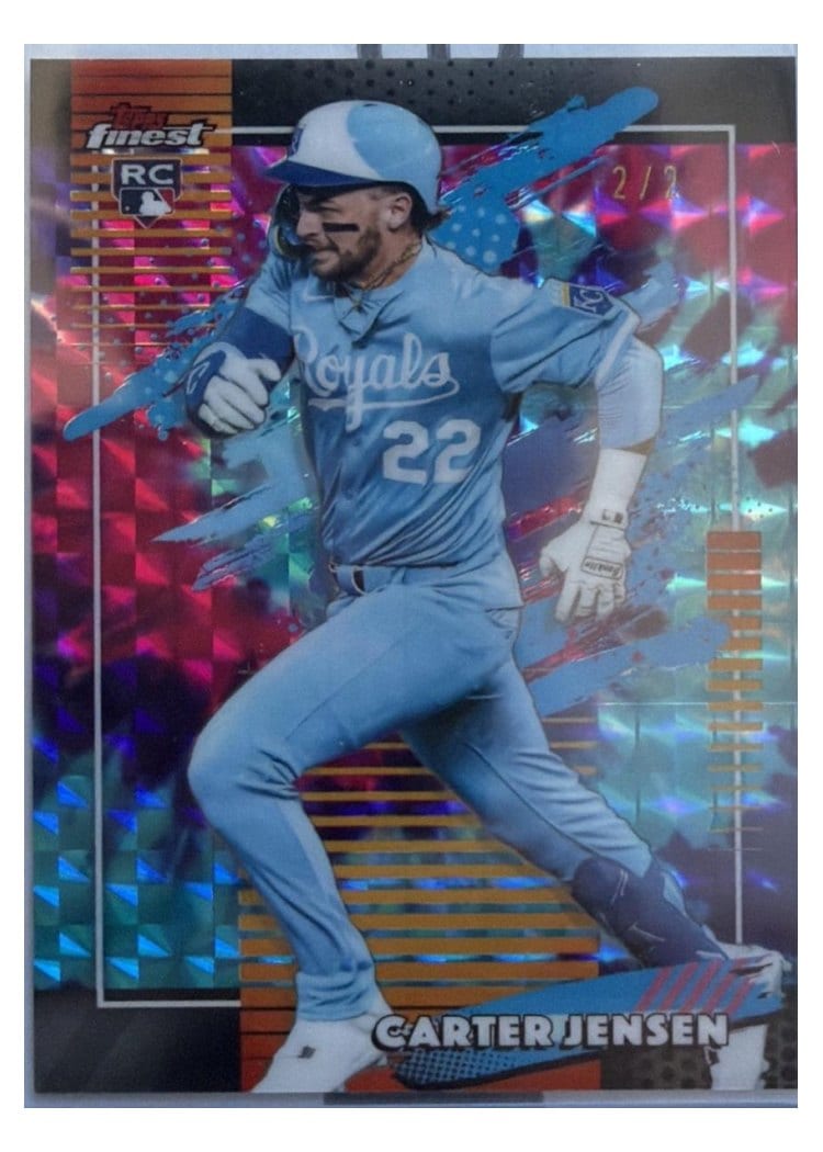 2026 Topps Finest Carter Jensen #124 card