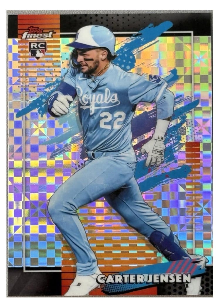 2026 Topps Finest Carter Jensen #124 card