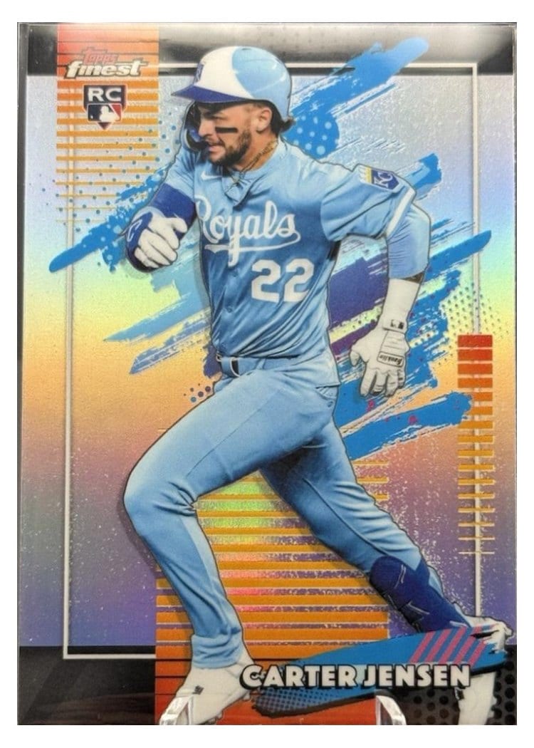 2026 Topps Finest Carter Jensen #124 card