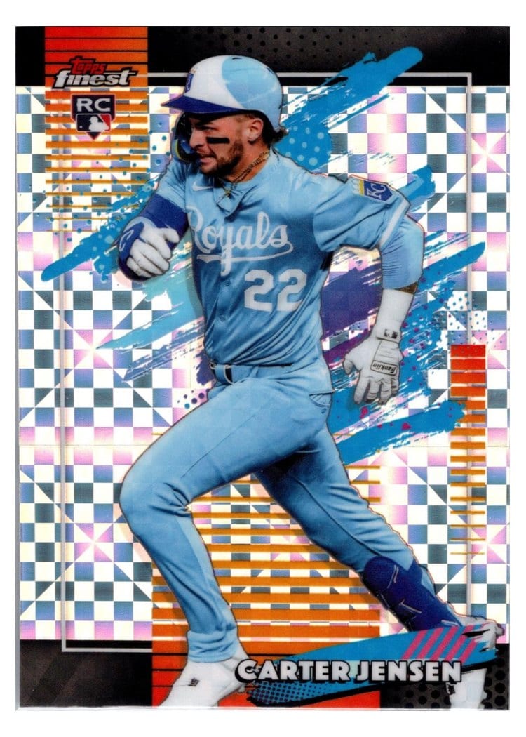 2026 Topps Finest Carter Jensen #124 card