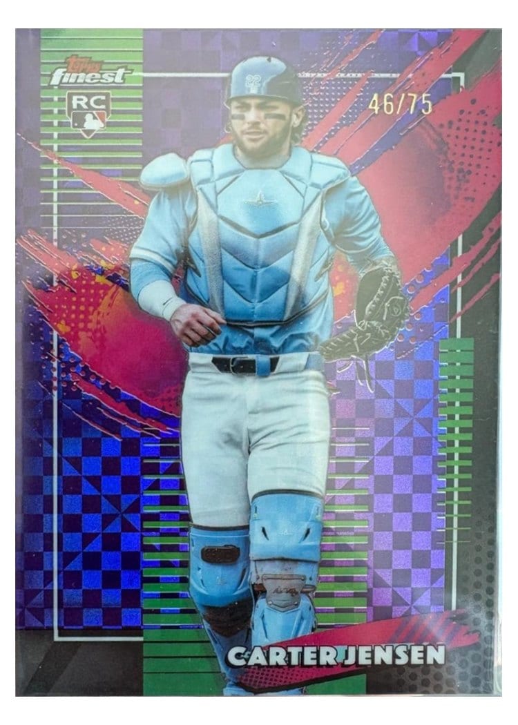 2026 Topps Finest Carter Jensen #284 card