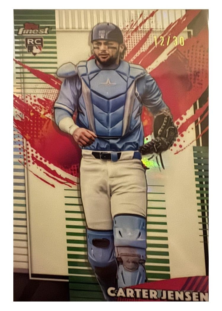 2026 Topps Finest Carter Jensen #284 card