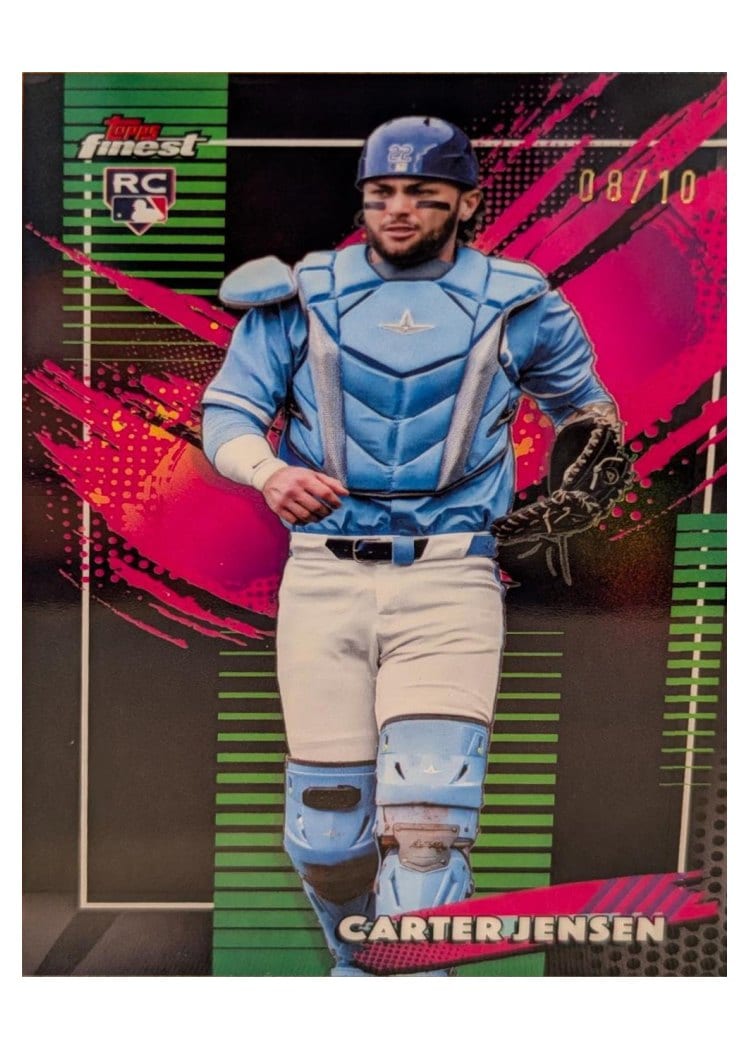 2026 Topps Finest Carter Jensen #284 card