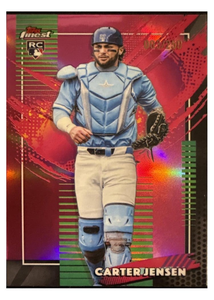 2026 Topps Finest Carter Jensen #284 card