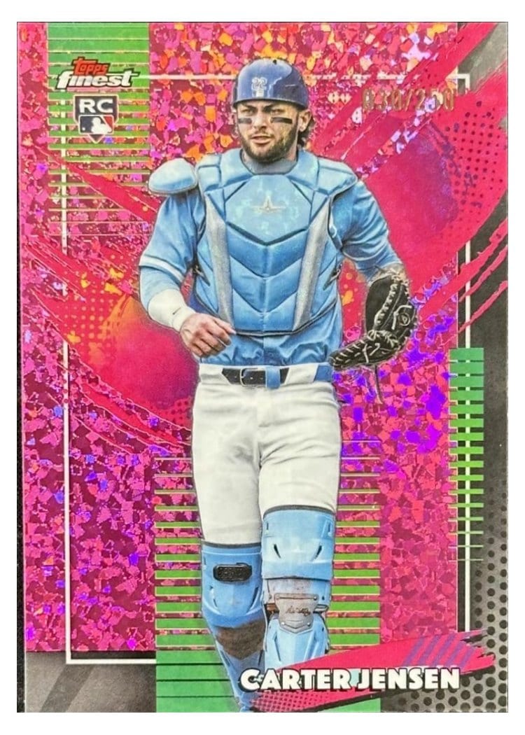 2026 Topps Finest Carter Jensen #284 card