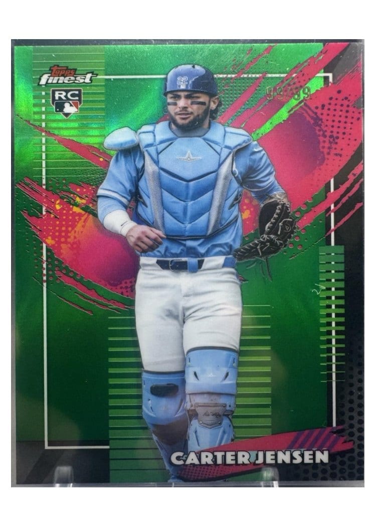 2026 Topps Finest Carter Jensen #284 card