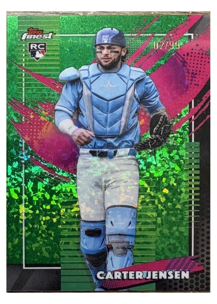 2026 Topps Finest Carter Jensen #284 card