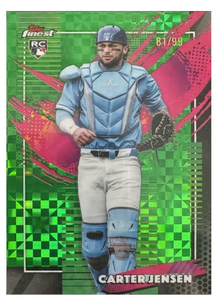 2026 Topps Finest Carter Jensen #284 card