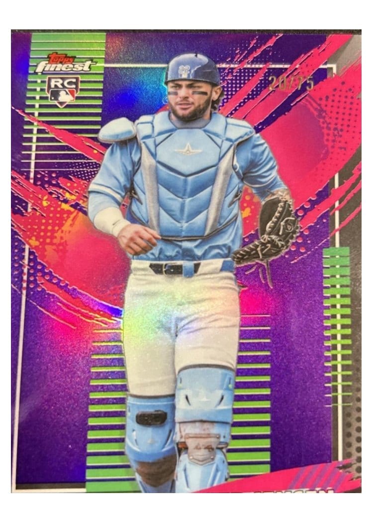 2026 Topps Finest Carter Jensen Purple Refractor #284 card