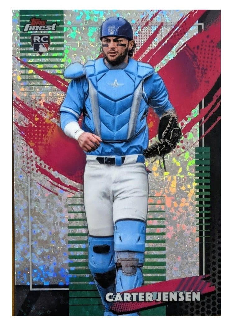 2026 Topps Finest Carter Jensen #284 card