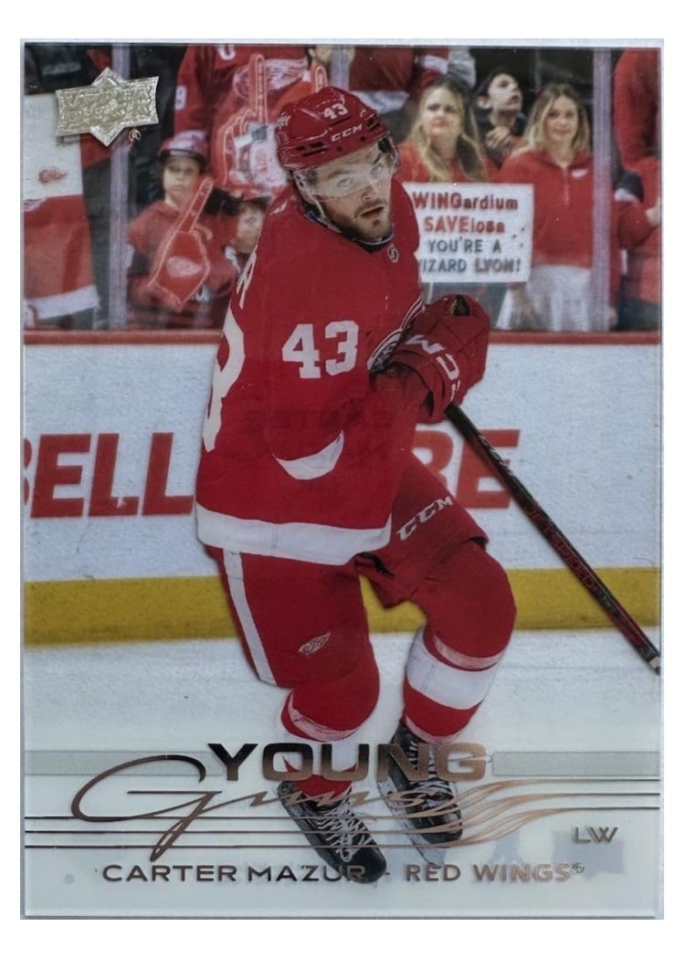 2025 Upper Deck Carter Mazur #204 card
