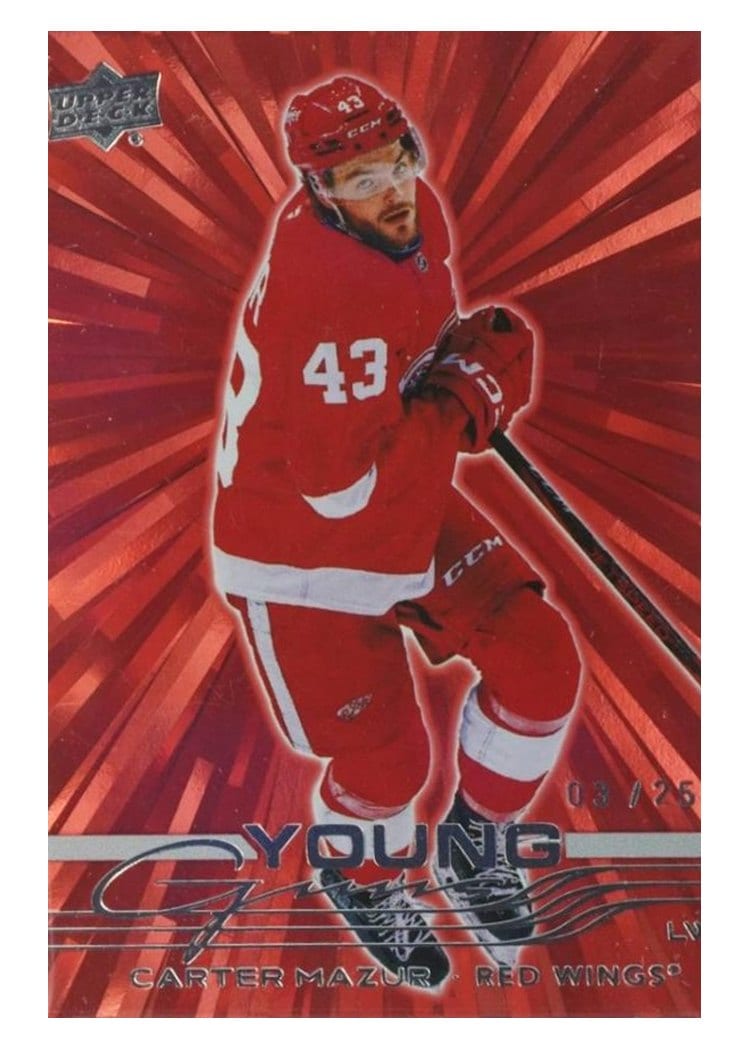 2025 Upper Deck Carter Mazur #204 card