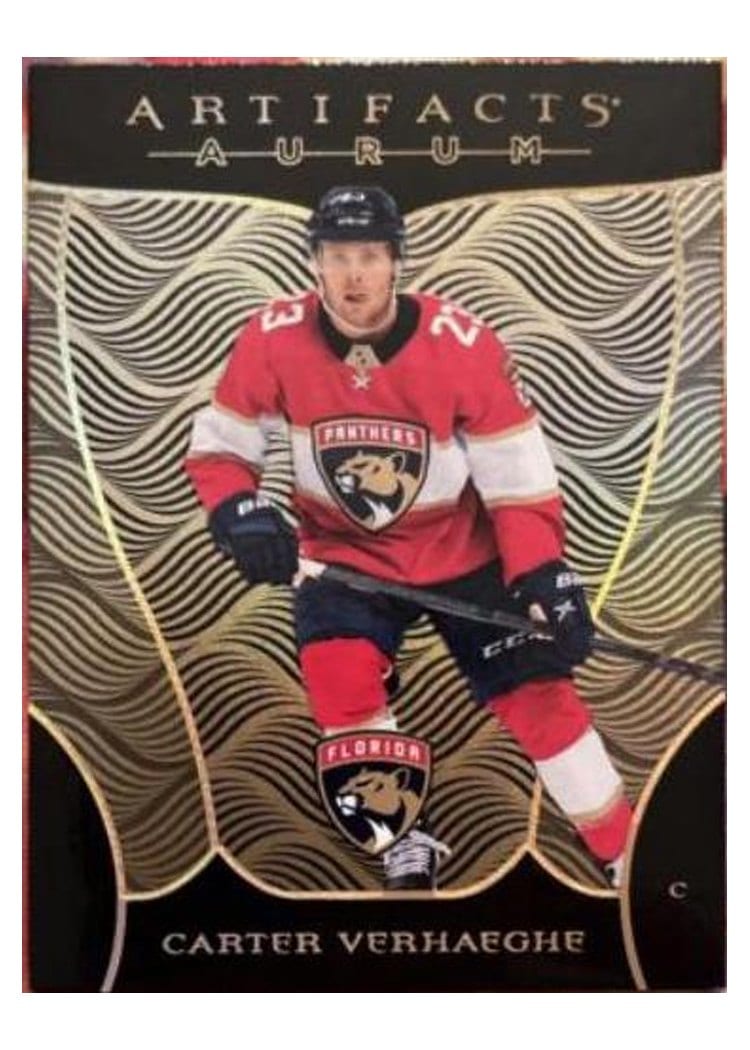 2022-23 Upper Deck Artifacts Aurum Carter Verhaeghe #A-CV card