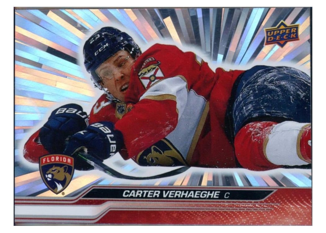 2023-24 Upper Deck Base Set Carter Verhaeghe #324 card