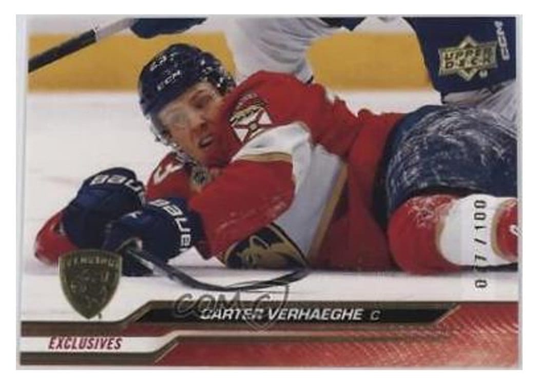 2023-24 Upper Deck Base Set Carter Verhaeghe #324 card
