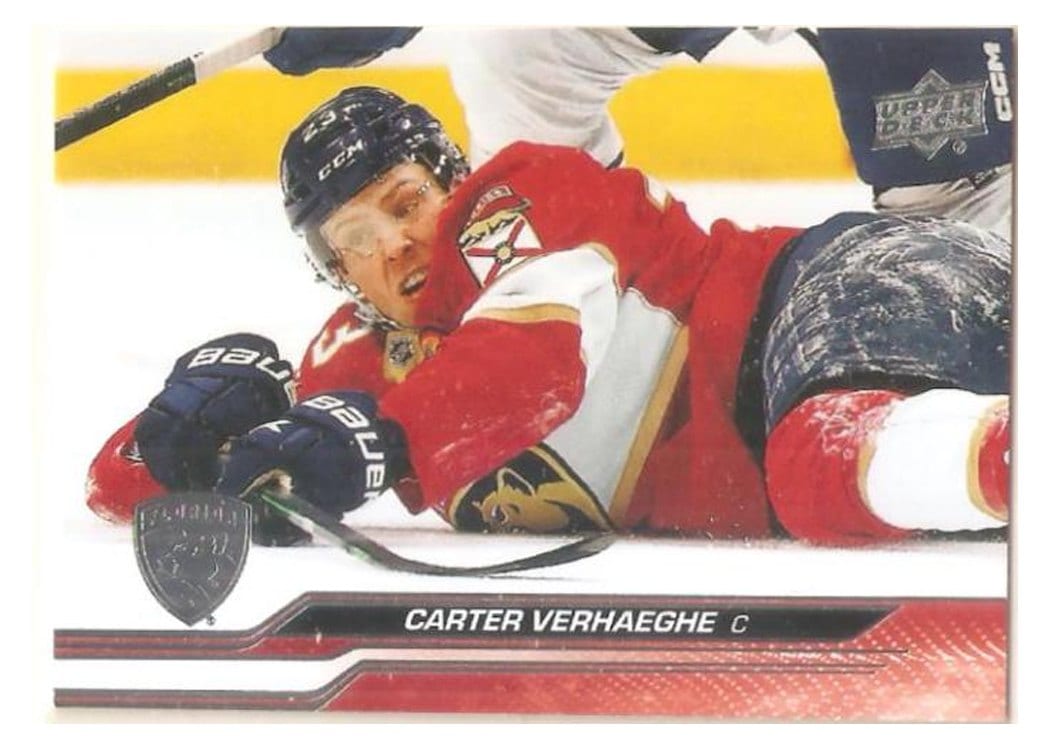 2023-24 Upper Deck Base Set Carter Verhaeghe #324 card