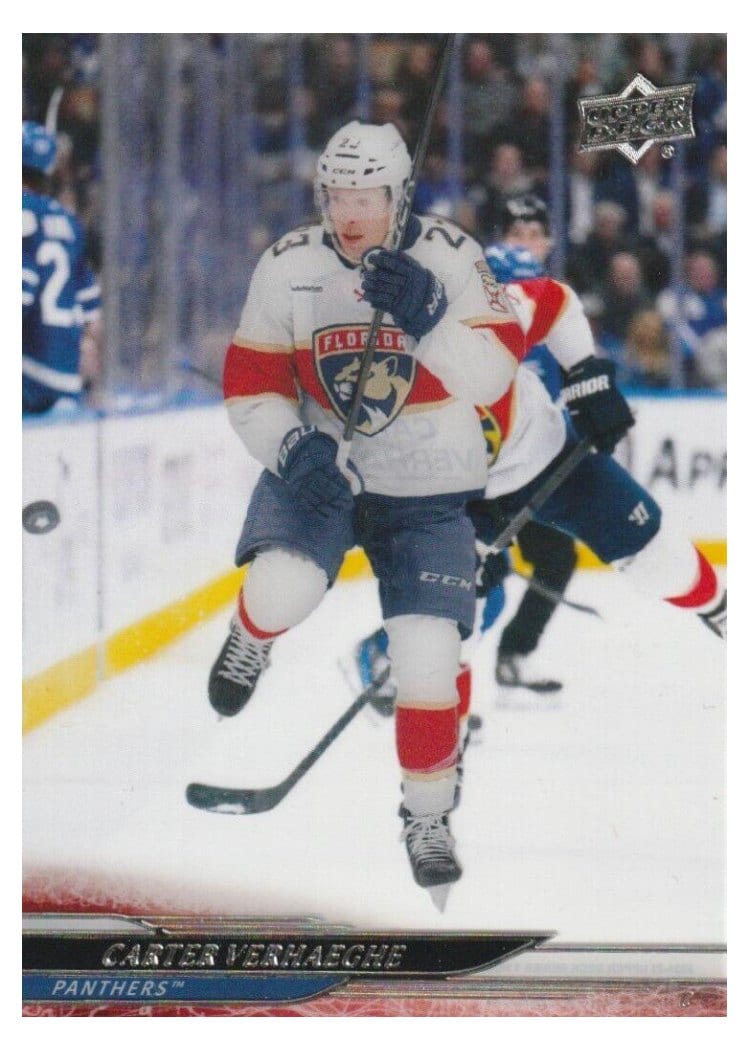 2024-25 Upper Deck Base Set Carter Verhaeghe #81 card