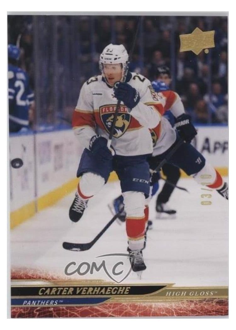 2024-25 Upper Deck Base Set Carter Verhaeghe #81 card