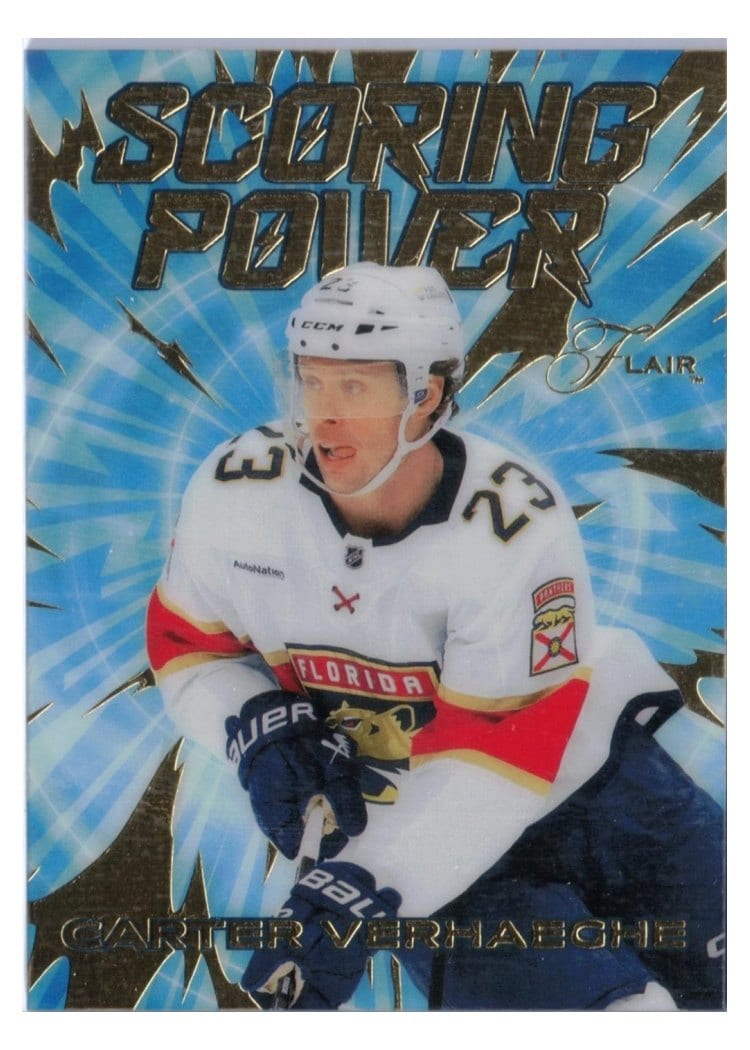 2025-26 Flair Scoring Power Carter Verhaeghe #SP-22 card