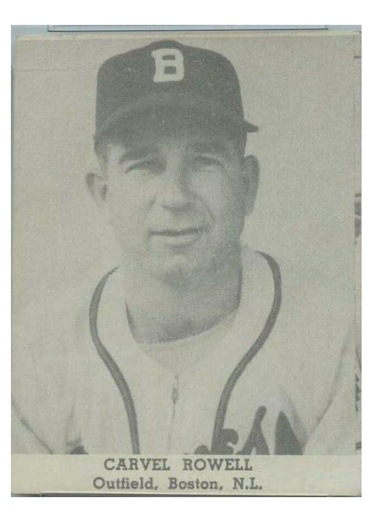 1947 Tip Top Bread Carvel Rowell card