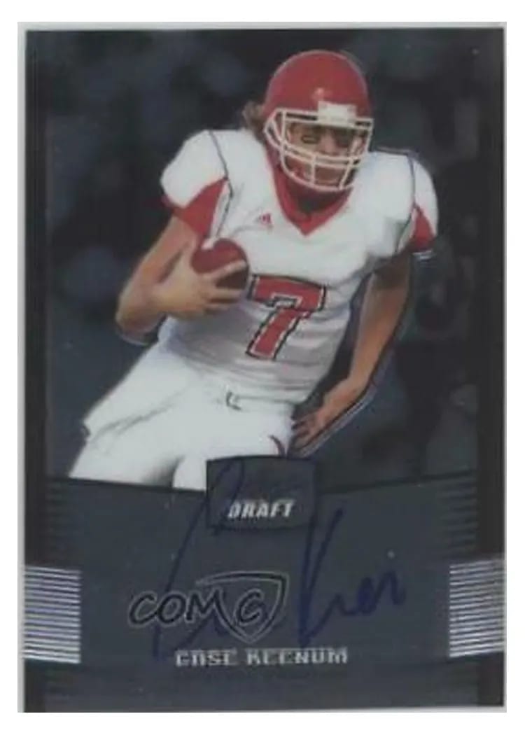 2012 Leaf Metal Draft Case Keenum #CK1 card