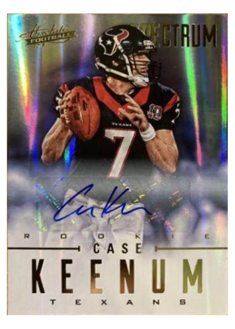 2012 Panini Absolute Case Keenum #199 card