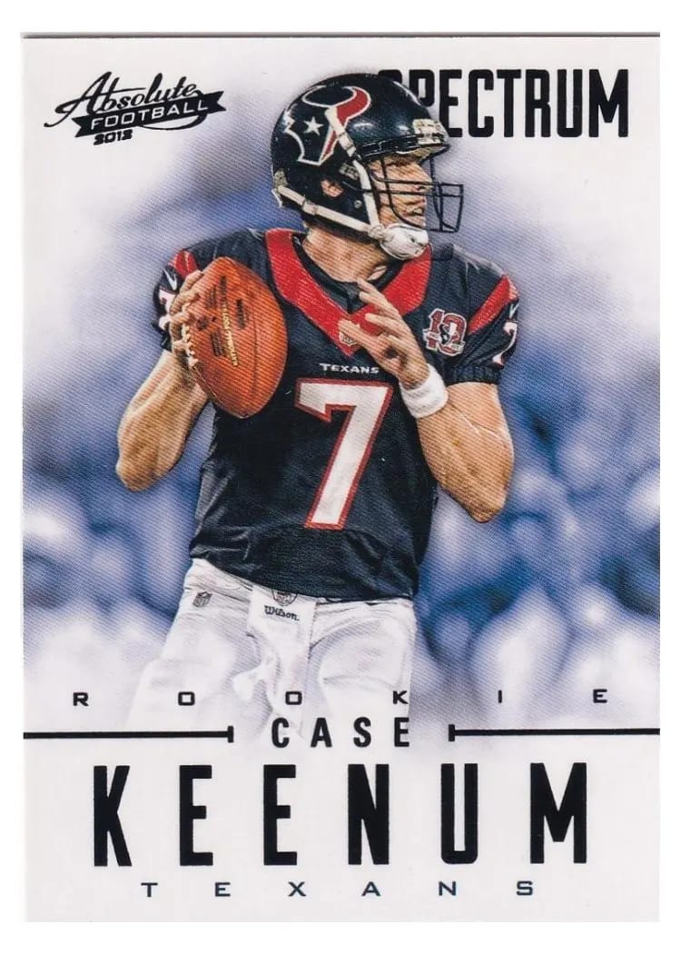 2012 Panini Absolute Case Keenum #199 card