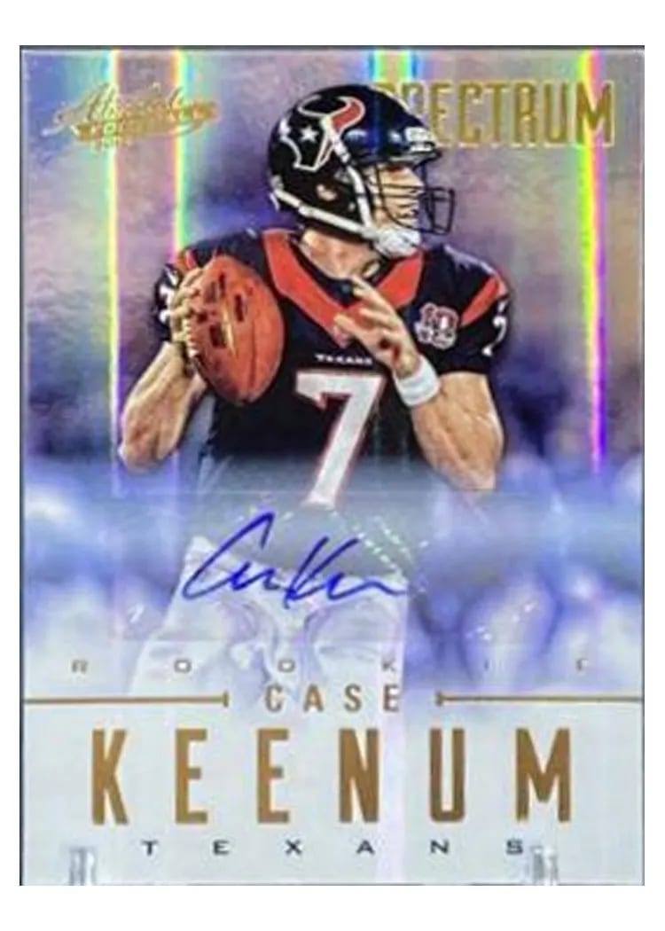 2012 Panini Absolute Case Keenum #199 card