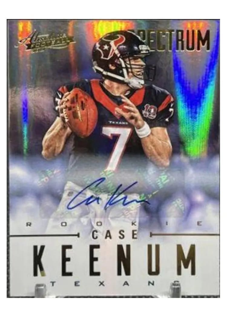 2012 Panini Absolute Case Keenum #199 card