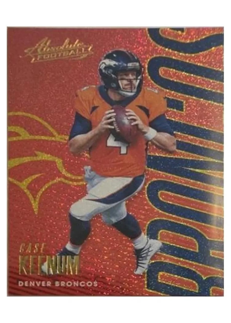 2018 Panini Absolute Case Keenum #29 card