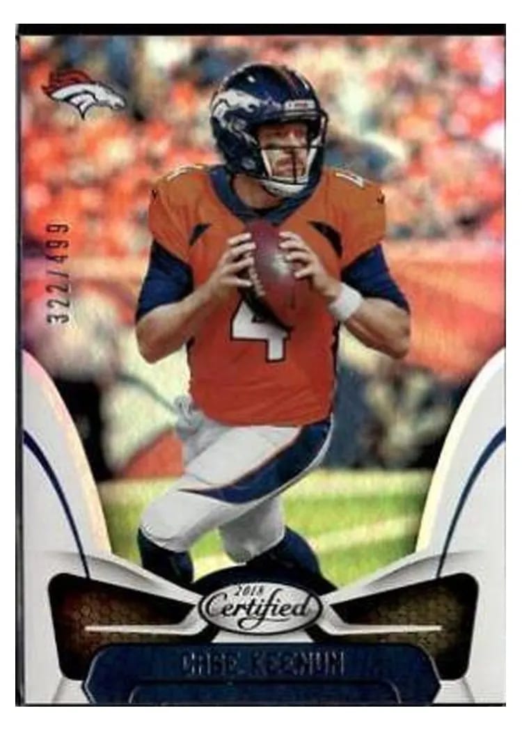 2018 Panini Certified Case Keenum #13 card