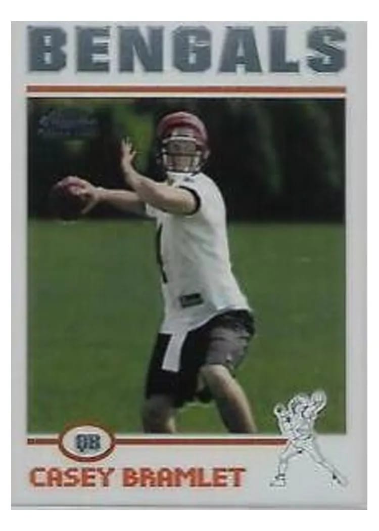 2004 Topps Chrome Casey Bramlet #252 card