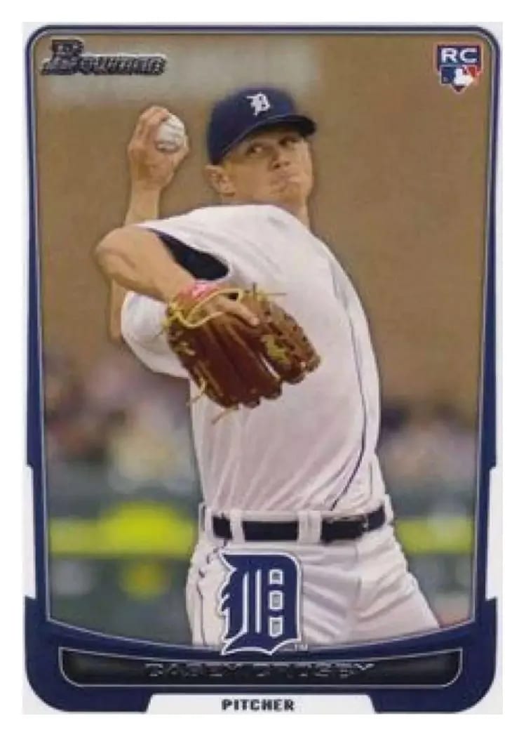 2012 Bowman Draft Casey Crosby #14 card