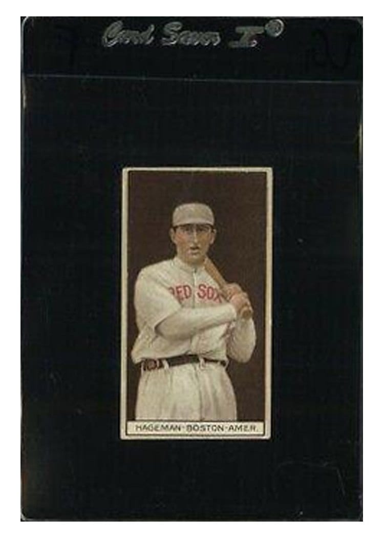 1912 T207 Brown Background Casey Hageman card