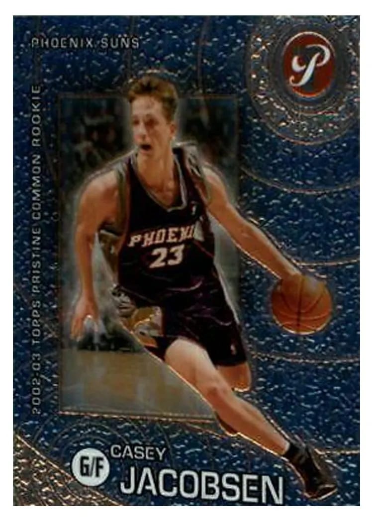 2002 Topps Pristine Casey Jacobsen #93 card