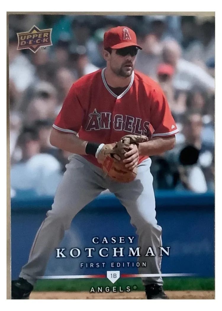 2008 Upper Deck First Edition Casey Kotchman #7 card